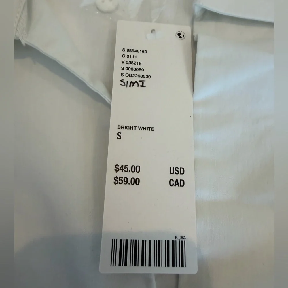 NEW! Urban Outfitters Party Girl Cotton-Blend Button Down Sleeveless Top Small - Picture 13 of 14